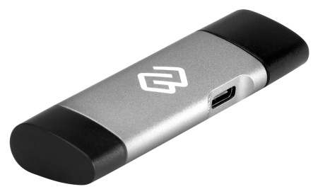 Устройство чтения памяти USB 2.0/Type C CR-СU2520-G серый