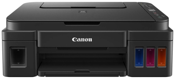 МФУ Canon PIXMA G3410 (2315C009) (принтер/сканер/копир), цветная печать, A4, печать фотографий, планшетный сканер, ЖК панель, Wi-Fi