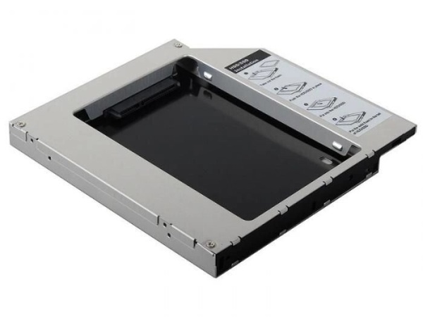 Сменный бокс для HDD SSMR2S SATA металл серебристый 2.5"