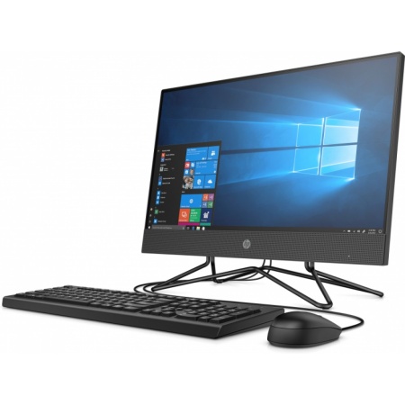 205 G4 21.5" Full HD Ath Si 3050U (2.3) 4Gb 1Tb 7.2k RGr DVDRW CR Windows 10 Professional 64 GbitEth WiFi BT 65W клавиатура мышь Cam черный 1920x1080