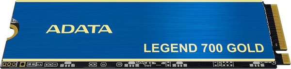 512Gb ADATA Legend 700 Gold (SLEG-700G-512GCS-SH7) внутренний M.2, 512 Гб, PCI-E x4, NVMe, чтение: 2000 МБ/сек, запись: 1600 МБ/сек, 2280