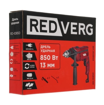 Ударная дрель RedVerg RD-ID850