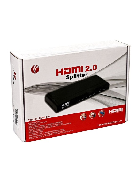Разветвитель VCOM HDMI - 4x HDMI (DD424)