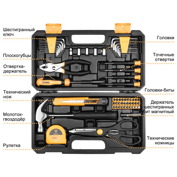 PRO DKMT62 62 предметов (жесткий кейс)