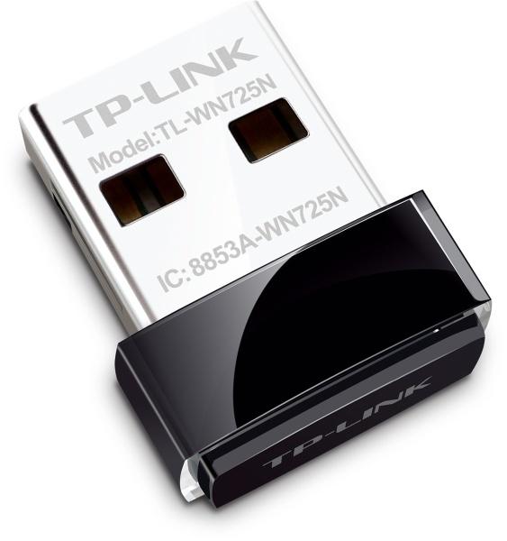 Сетевой адаптер WiFi TP-Link TL-WN725N N150 USB 2.0