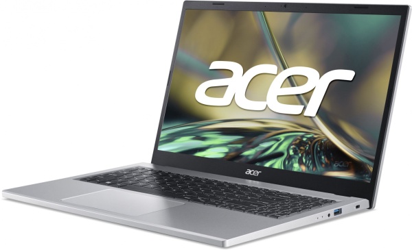 Acer Aspire A315-24P-R0Q6 15.6" 1920x1080 (Full HD), IPS, AMD Ryzen 3 7320U, 2400 МГц, 8 Гб DDR5, 512 Гб SSD, Radeon 610M, Wi-Fi, Bluetooth, без ОС, серебристый