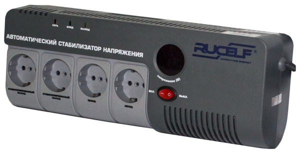 Стабилизатор напряжения Rucelf SRW-1500-D 1.5кВА однофазный белый