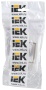 Рамка IEK рамка и суппорт CKK-40D-RU2-K01 прямая 45х45 2xMosaic белый