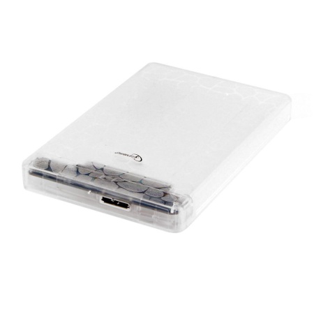 EE2-U3S-32P 2.5" прозрачный, USB 3.0, SATA, пластик