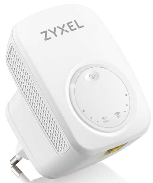 Повторитель беспроводного сигнала Zyxel WRE6505V2 (WRE6505V2-EU0101F) AC750 Wi-Fi белый