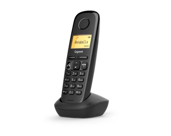 Трубка доп. Dect Gigaset A270H HSB RUS черный для A170/270