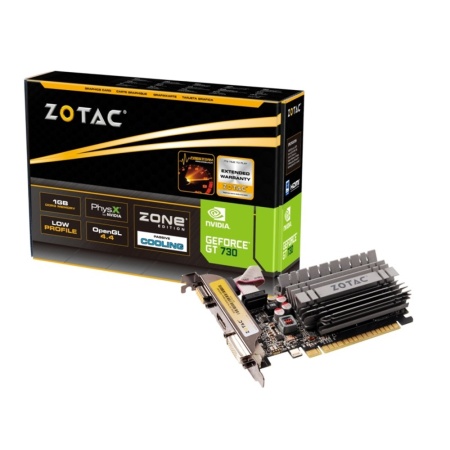 GT730 Zone Edition 2GB DDR3 64bit VGA DVI HDMI RTL {20} (605109)