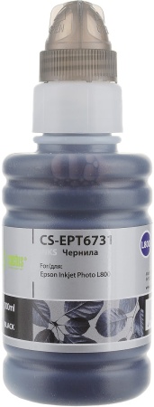 Чернила Cactus CS-EPT6731 для Epson L800 ,черный, 100 мл
