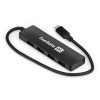 USB-концентратор ExeGate DUB-4CP/3 пассивный, 4x 3.0, подключение через Type-C