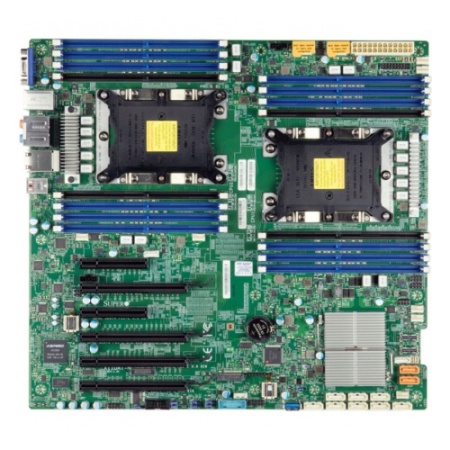 Материнская Плата SuperMicro MBD-X11DAI-N-O Soc-3647 iC621 eATX 16xDDR4 10xSATA3 SATA RAID iC621 2хGgbEth Ret