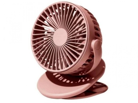 SOLOVE clip electric fan 2000mAh 3 Speed Type-C Портативный вентилятор на клипсе [F3 Pink]