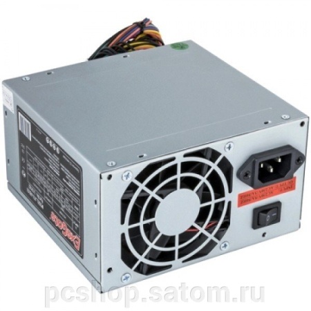 Блок питания EXEGATE EX219183RUS /251760 400W ATX-AB400 OEM, 8cm fan, 24+4pin, 2*SATA, 2*IDE