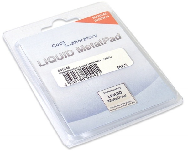 Термоинтерфейс Liquid MetalPad 1xGPU  (CL-MP-1G)