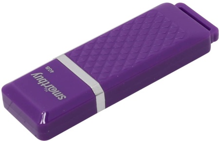 Smartbuy USB Drive 4Gb Quartz series Violet SB4GBQZ-V