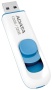 32GB C008 USB Flash [AC008-32G-RWE] USB 2.0, White/Blue, RTL (609666)