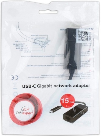 Сетевой адаптер Ethernet USB C-type - Fast Ethernet adapter (A-CM-LAN-01)