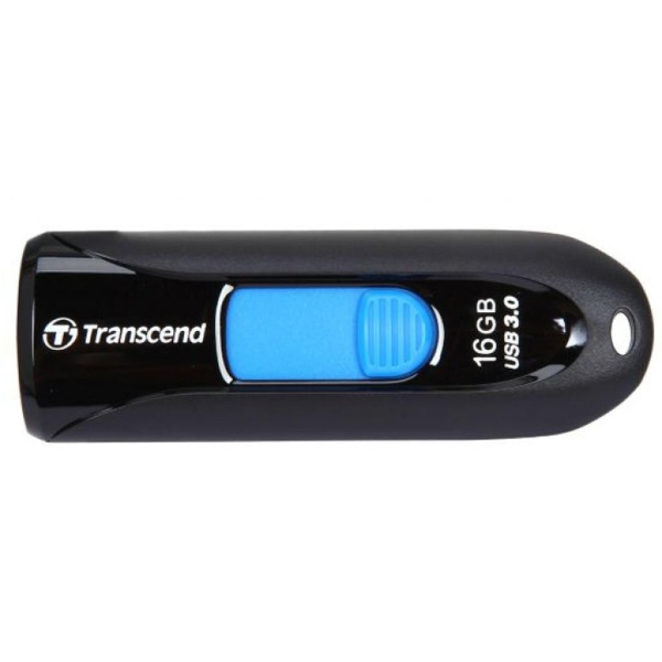 Флеш Диск Transcend 16Gb Jetflash 790 TS16GJF790K USB3.0 черный