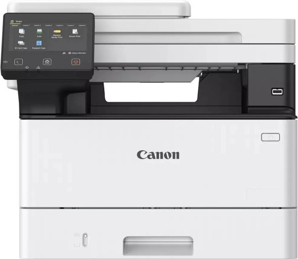 МФУ Canon i-SENSYS MF463dw (5951C008) (принтер/сканер/копир), лазерная черно-белая печать, A4, двусторонняя печать, планшетный/протяжный сканер, ЖК панель, сетевой (Ethernet), Wi-Fi, AirPrint