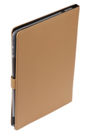 Кожаный чехол-обложка для PocketBook 611/613 бежевый