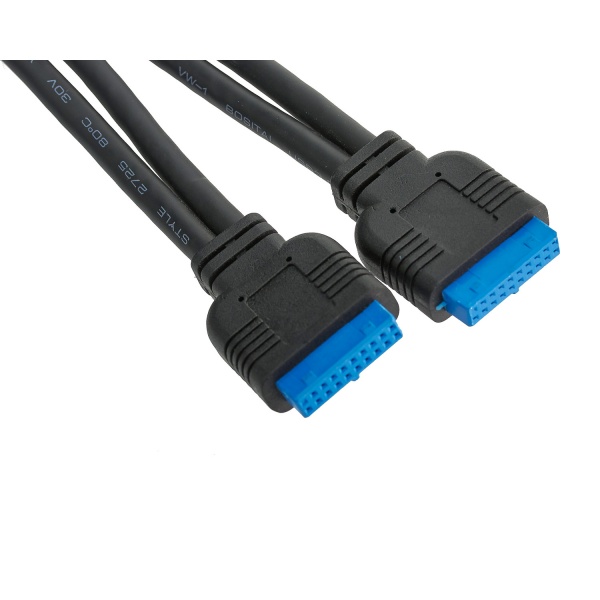 Планка USB на переднюю панель ExeGate  X280447RUS U3H-617, 3,5", 1*USB3.0+1*TypeC, черная, подсоед-е к мат. плат