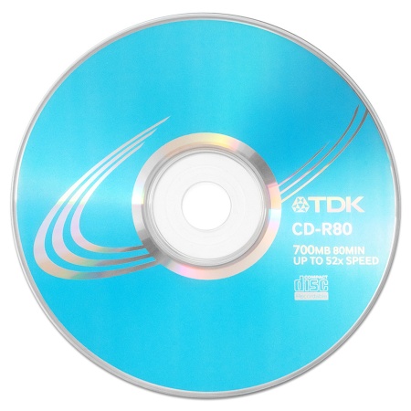 CD-R 700Mb 52х "TDK" Slim