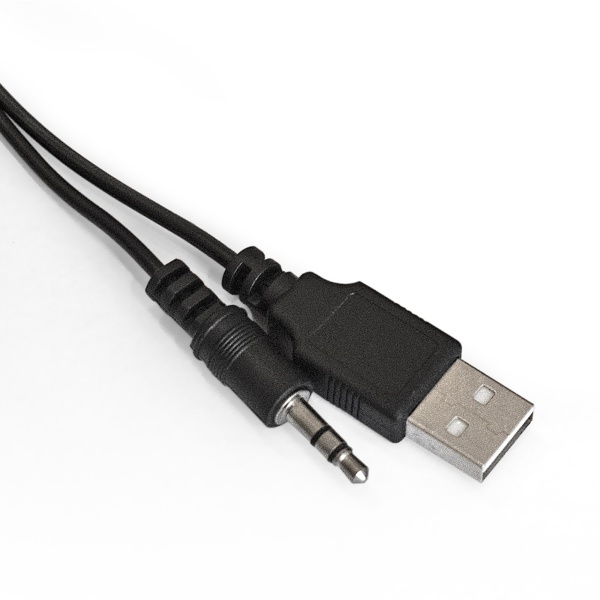 EX287057RUS Акустическая система 2.0 Disco 140 Black (питание USB, 2х3Вт (6Вт RMS), 100-20000Гц, черный)