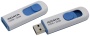 32GB C008 USB Flash [AC008-32G-RWE] USB 2.0, White/Blue, RTL (609666)