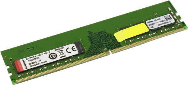 Оперативная память Kingston 8GB DDR4 3200 DIMM Server Premier Server Memory KSM32ES8/8ME ECC, Unbuffered, CL17, 1.2V, , RTL {25}, (754135)