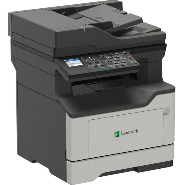 МФУ Lexmark MX321adn (принтер/сканер/копир), факс, лазерная черно-белая печать, A4, двусторонняя печать, планшетный/протяжный сканер, ЖК панель, сетевой (Ethernet), AirPrint