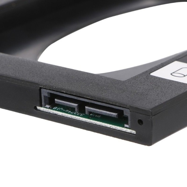 UHD-2SC9PL, Шасси для 2.5" SATA HDD для установки в SATA отсек оптического привода ноутбука 9.5 мм, пластик (30842)