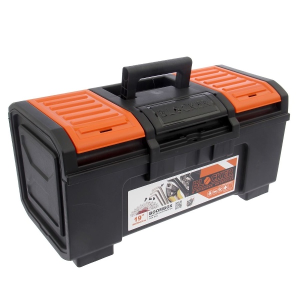 Ящик для Blocker Boombox черный/оранжевый (BR3941)