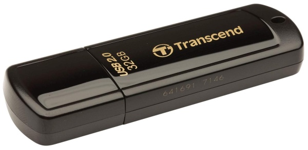 Флеш Диск Transcend 32Gb Jetflash 350 TS32GJF350 USB2.0 черный