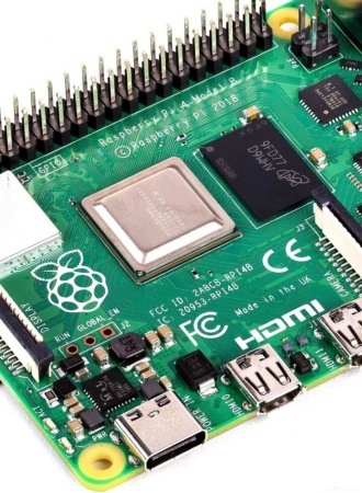 Одноплатный компьютер Raspberry Pi 4 Model B 4Gb (44589 / RA545)