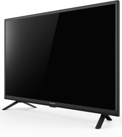Телевизор SunWind 32" SUN-LED32XS300 диагональ 32", разрешение HD (1366x768), 60 Гц, поддержка DVB-T2, Wi-Fi, Bluetooth, 2xHDMI, RJ-45, USB, Smart TV Яндекс ТВ