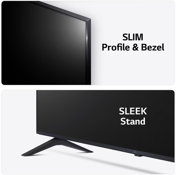 ЖК Телевизор LG 43" 43UR81006LJ диагональ 43", разрешение 4K UHD (3840x2160), 60 Гц, HDR10, поддержка DVB-T2, Wi-Fi, Bluetooth, 3xHDMI, RJ-45, 2xUSB, Smart TV webOS
