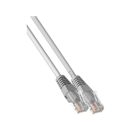 EX282008RUS UTP-RJ45-RJ45-5e-CU-0,3M-GY, UTP, cat.5e, 0.3м, медь, серый