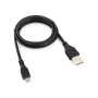 Кабель USB 2.0 Pro CCP-mUSB2-AMBM-1M AM/microBM 5P, 1м, экран, черный, пакет