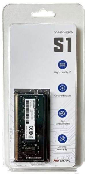 Оперативная память Hikvision 8GB DDR4 SODIMM PC4-21300 HKED4082CBA1D0ZA1/8G