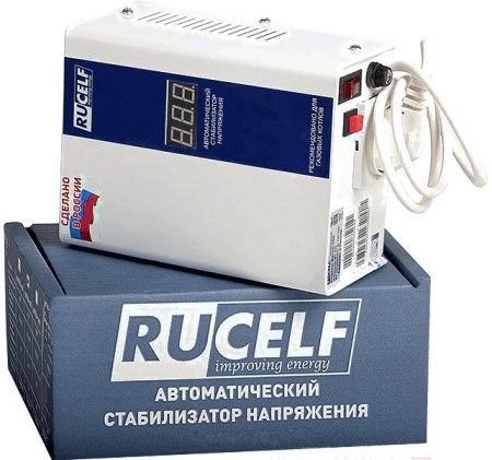 Стабилизатор напряжения Rucelf Котел-400 0.4кВА однофазный белый