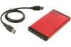 Внешний корпус EE2-U3S-2-R 2.5" EE2-U3S-2 , красный, USB 3.0, SATA
