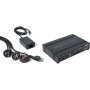 AV-F125RXF Receiver  Fiber Optic KVM  Extender DUAL display support {4}