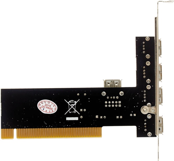 EX281227RUS EXE-352 PCI, 4*USB2.0 ext + 1*USB2.0 int (OEM)