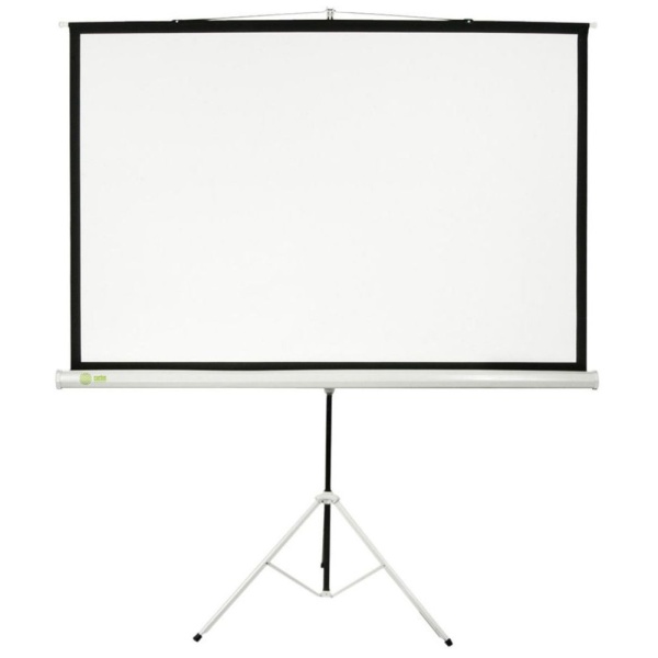 Экран Cactus 127x127см Triscreen CS-PST-127X127 1:1 напольный рулонный черный