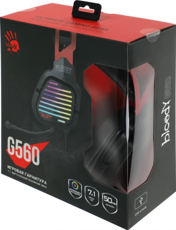 Гарнитура Bloody G560 Red