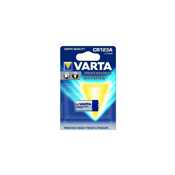 Батарейка VARTA PROFESSIONAL LITHIUM CR123A 1шт. блистер